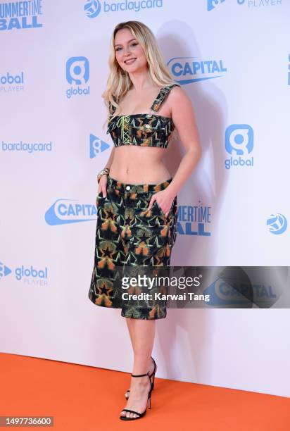 Zara Larsson attends the Capital Summertime Ball 2023 at Wembley Stadium on June 11, 2023 in London, England.