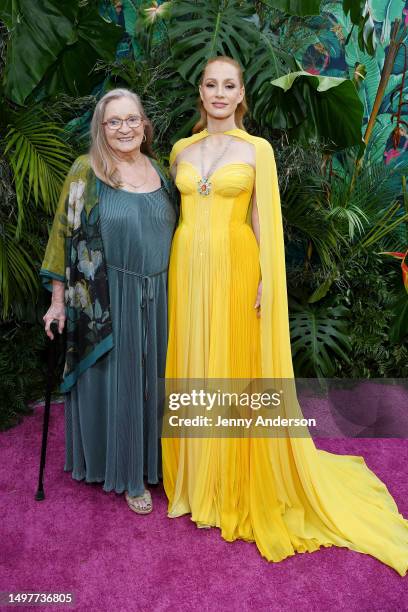 Marilyn Herstand Jessica Chastain attend The 76th Annual Tony Awards at United Palace Theater on June 11, 2023 in New York City.