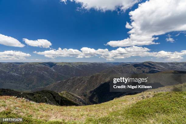 mt feathertop, victorian alps, australia - mountain range stock pictures, royalty-free photos & images