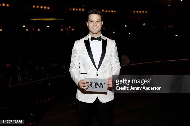 Skylar Astin attends The 76th Annual Tony Awards at United Palace Theater on June 11, 2023 in New York City.