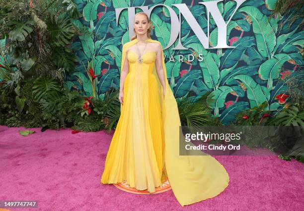 Jessica Chastain attends The 76th Annual Tony Awards at United Palace Theater on June 11, 2023 in New York City.