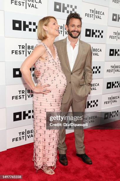 Claire Danes and Hugh Dancy attend the "Full Circle" premiere during the 2023 Tribeca Festival at BMCC Theater on June 11, 2023 in New York City.