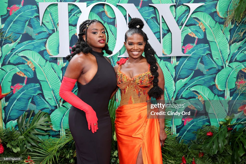 Celia Rose Gooding and LaChanze attend The 76th Annual Tony Awards at ...