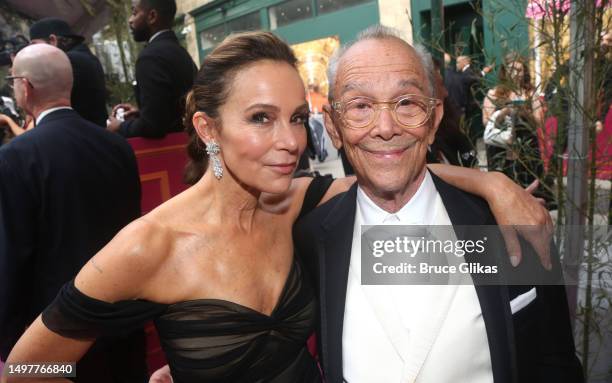 Jennifer Grey and Joel Grey attend The 76th Annual Tony Awards at United Palace Theater on June 11, 2023 in New York City.