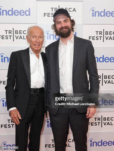Ron Delsener and Director Jake Sumner attend the "Ron Delsener Presents" during the 2023 Tribeca Festival at Spring Studios on June 11, 2023 in New...