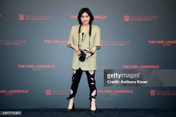 Josie Ho attends The Karl Lagerfeld Grand Celebration at The Karl Lagerfeld on June 10, 2023 in Macau.