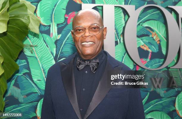 Samuel L Jackson attends The 76th Annual Tony Awards at United Palace Theater on June 11, 2023 in New York City.