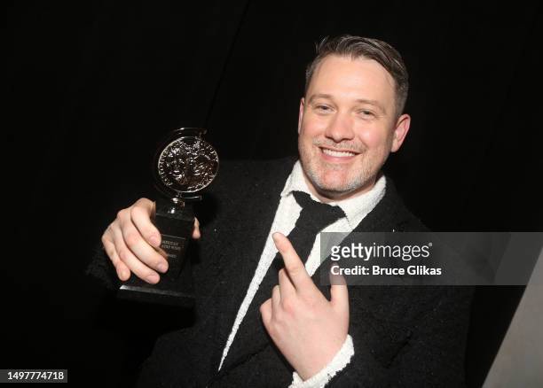 Michael Arden poses in the press room during The 76th Annual Tony Awards at United Palace Theater on June 11, 2023 in New York City.