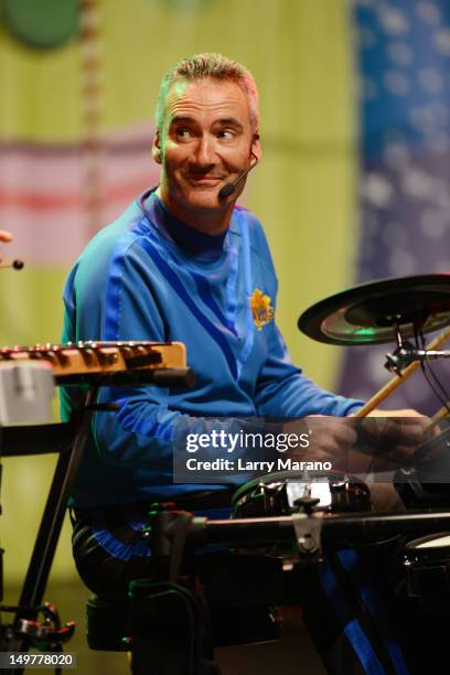 Anthony Field of The Wiggles performs at Fillmore Miami Beach on August 3, 2012 in Miami Beach, Florida.