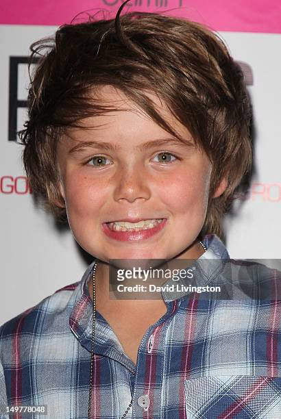 Actor Tarik Ellinger attends Caitlin Beadles 18th birthday and launch of "Caitlin's Vine of Bravery" charity at Rubix Hollywood on August 3, 2012 in...
