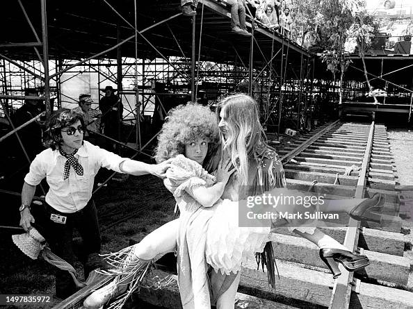 Ruby Star Elixir Black Oak Arkansas, group Singer Jim Dandy carries Singer Ruby Starr ...