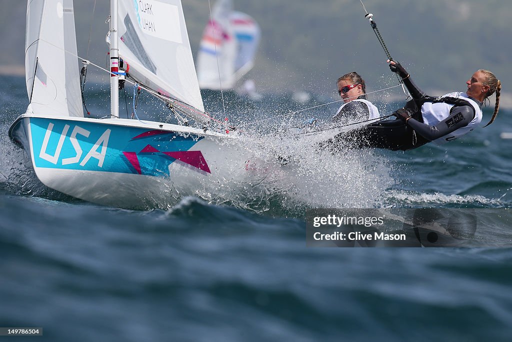 Olympics Day 7 - Sailing - 470 Women's Class