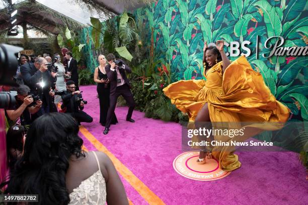 Actress Crystal Lucas-Perry attends 76th Annual Tony Awards at United Palace Theater on June 11, 2023 in New York, New York.