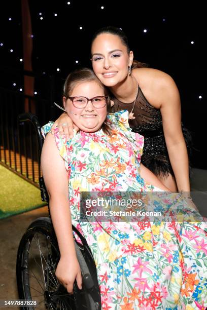 Scarlett Kate Ferguson and Pia Toscano attend the Luskin Orthopaedic Institute for Children, Stand for Kids Gala at Universal Studios Hollywood on...