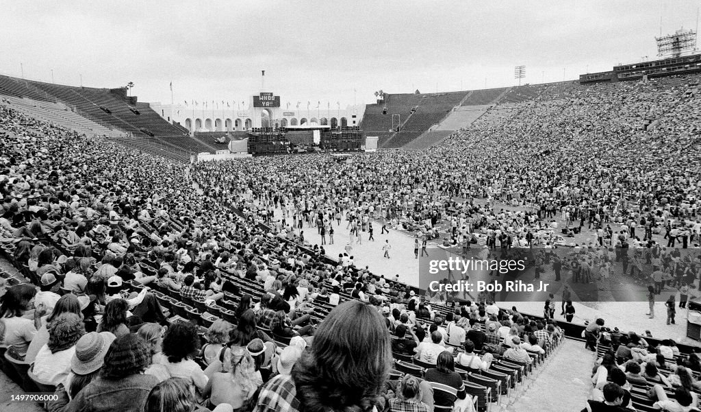 Rock Fans at Cal Jam Concert