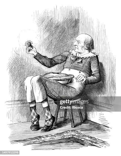 british satire caricature comic cartoon illustration - disclaimer funny stock illustrations