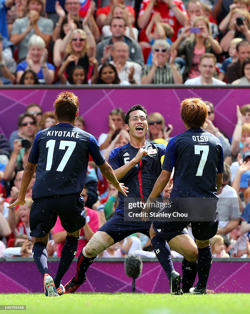 Olympics Day 8 - Men's Football Q/F - Match 25 - Japan v Egypt