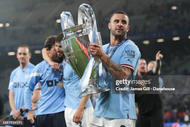 Kyle Walker Defends Manchester City Titles Amid Financial Charges Kyle Walker Defends Manchester City Titles Amid Financial Charges