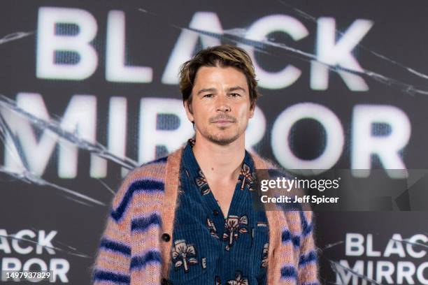 Josh Hartnett attends the BFI Screening of Black Mirror - Beyond the Sea at BFI Southbank on June 12, 2023 in London, England.