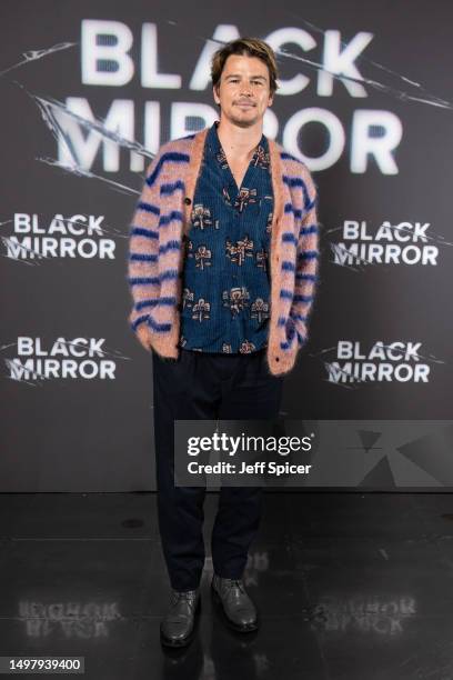 Josh Hartnett attends the BFI Screening of Black Mirror - Beyond the Sea at BFI Southbank on June 12, 2023 in London, England.