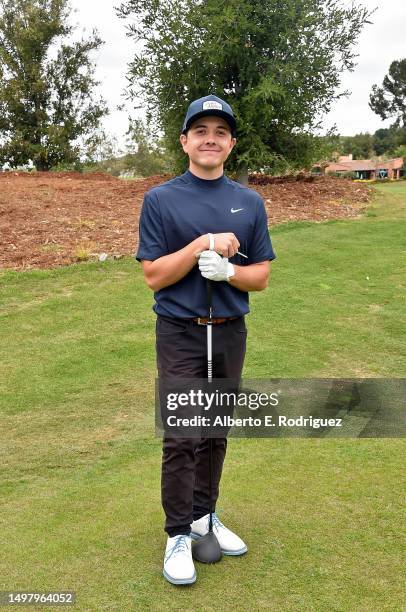 Bradley Steven Perry attends SAG-AFTRA Foundation's 13th Annual L.A. Golf Classic Benefiting Emergency Assistance Programs at North Ranch Country...