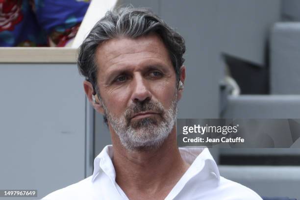 Patrick Mouratoglou attends the 2023 French Open at Roland Garros on June 11, 2023 in Paris, France.