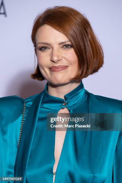 Elodie Frege attends the 6th "Action Enfance Fait Son Cinema" Ceremony At Le Grand Rex on June 12, 2023 in Paris, France.