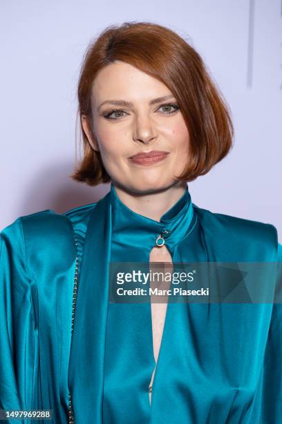 Elodie Frege attends the 6th "Action Enfance Fait Son Cinema" Ceremony At Le Grand Rex on June 12, 2023 in Paris, France.