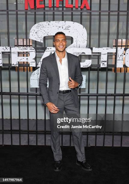 Dale Moss attends the Netflix's "Extraction 2" New York premiere at Jazz at Lincoln Center on June 12, 2023 in New York City.