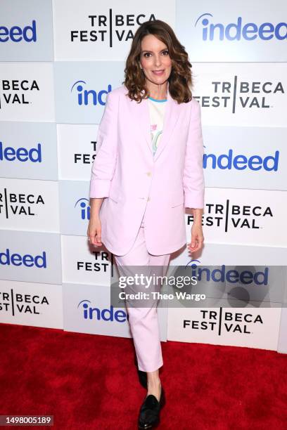 Tina Fey attends the "Maggie Moore" premiere during the 2023 Tribeca Festival at Spring Studios on June 12, 2023 in New York City.