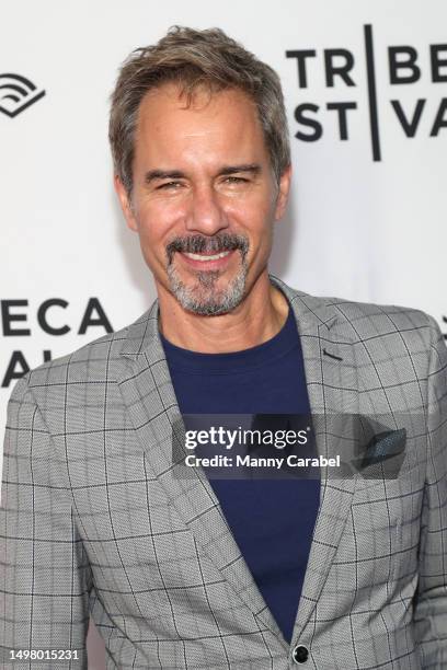 Eric McCormack attends the "Just Jack And Will" Live Podcast during the 2023 Tribeca Festival at SVA Theatre on June 12, 2023 in New York City.