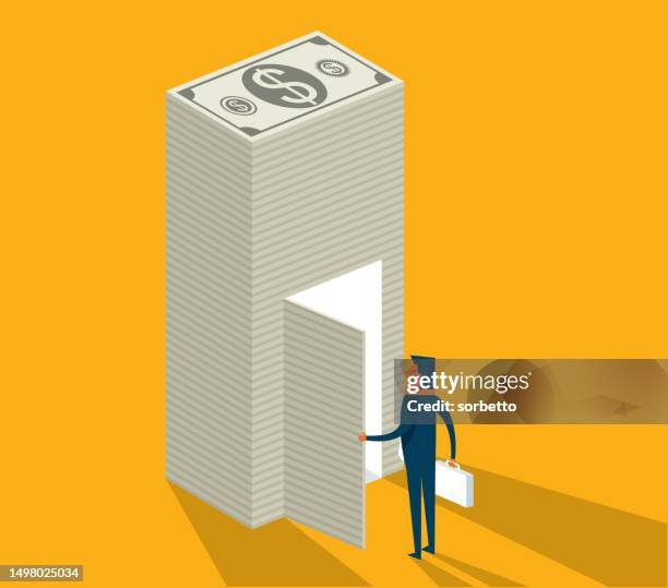 opportunity - open door vector stock illustrations