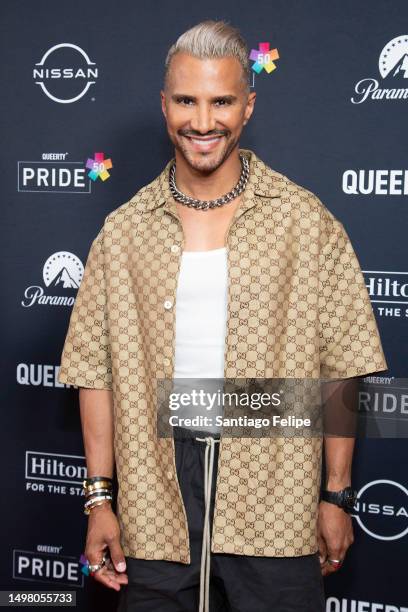 Jay Manuel attends the 'Queerty Pride50' party at Current at Chelsea Piers on June 12, 2023 in New York City.