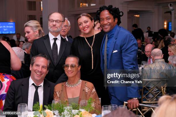 David Hyde Pierce, Eleonora Tornatore-Mikesh, Seth Herzog, Q-Tip and guest attend CaringKind's 27th Annual "Forget-Me-Not" Gala at The Pierre Hotel...