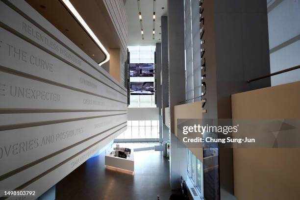 General view in the Samsung Innovation Museum, at the Samsung Electronics HQ, Samsung Digital City, on June 13, 2023 in Suwon, South Korea....