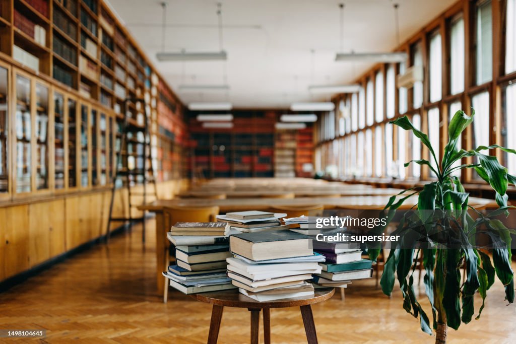 Library during the day