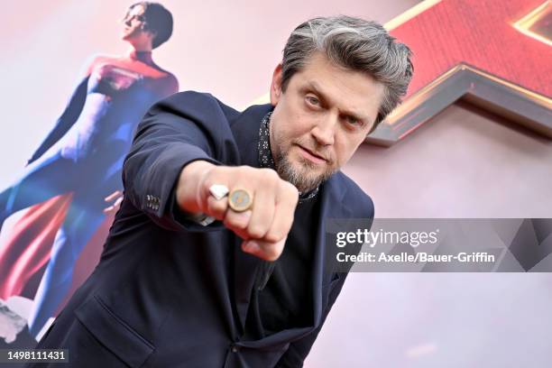 Andrés Muschietti attends the Los Angeles Premiere of Warner Bros. "The Flash" at Ovation Hollywood on June 12, 2023 in Hollywood, California.