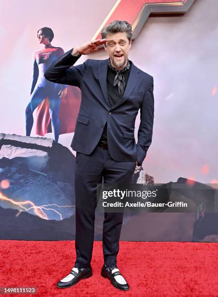 Andrés Muschietti attends the Los Angeles Premiere of Warner Bros. "The Flash" at Ovation Hollywood on June 12, 2023 in Hollywood, California.