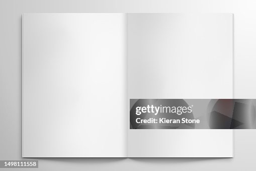 Blank Open Book Template Blank Open Book Template