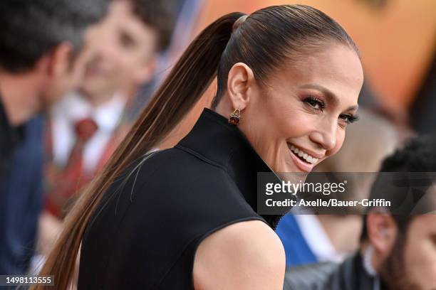 Jennifer Lopez attends the Los Angeles Premiere of Warner Bros. "The Flash" at Ovation Hollywood on June 12, 2023 in Hollywood, California.