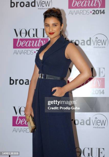 Parineeti Chopra attends the Vogue Beauty Awards on July 22, 2014 in Mumbai, India