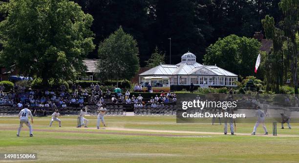 General view of Queen's Park during the LV= Insurance County Championship Division 2 match between Derbyshire and Yorkshire at Queen's Park on June...