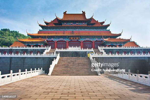 forbidden city - peking stockfoto's en -beelden