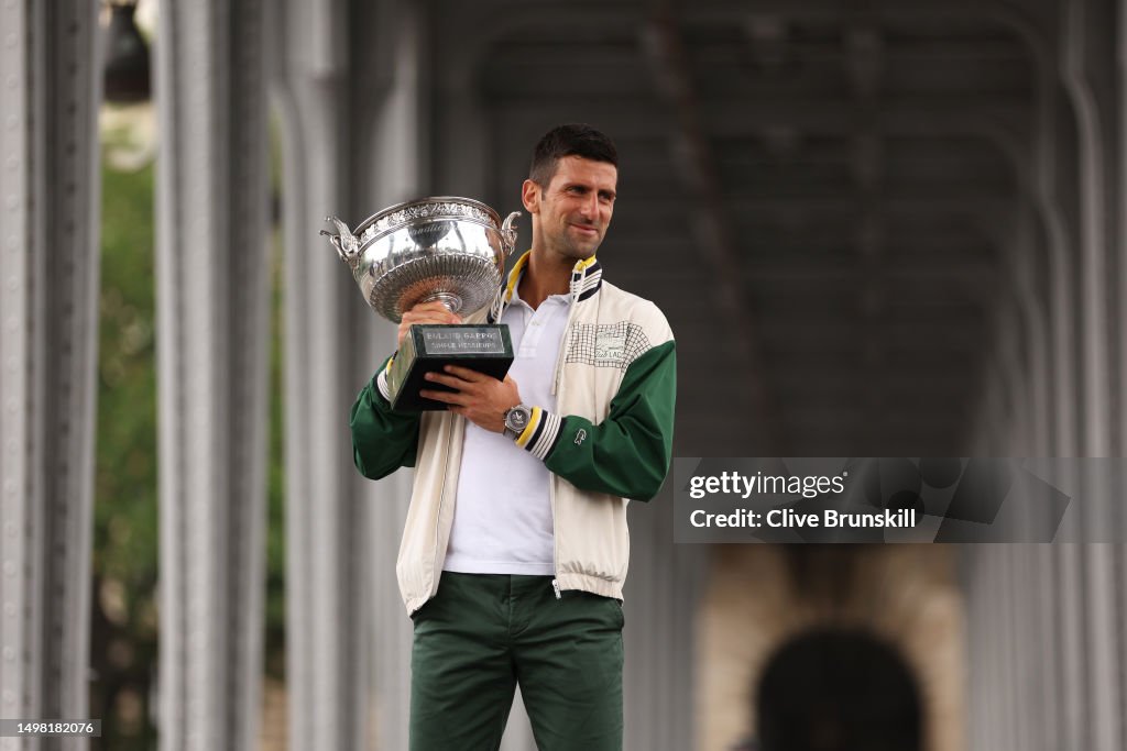 Men's French Open Winner Photocall