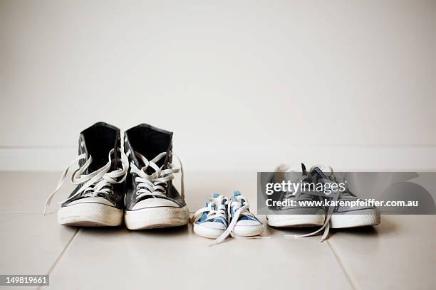 shoes - big small stock pictures, royalty-free photos & images