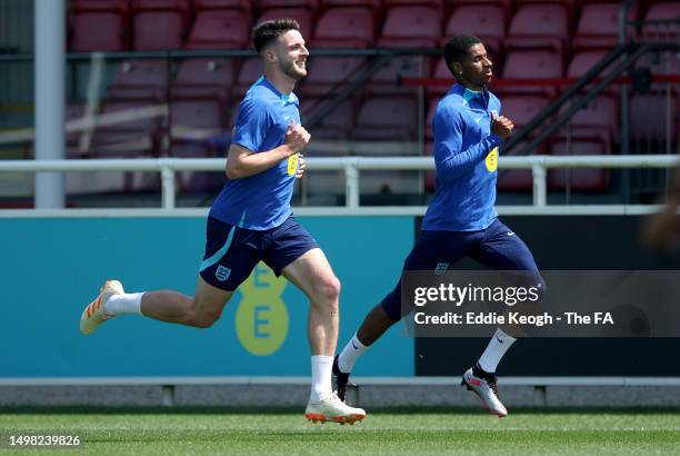 Declan Rice Rashford Rice Park Photos and Premium High Res Pictures - Getty Images