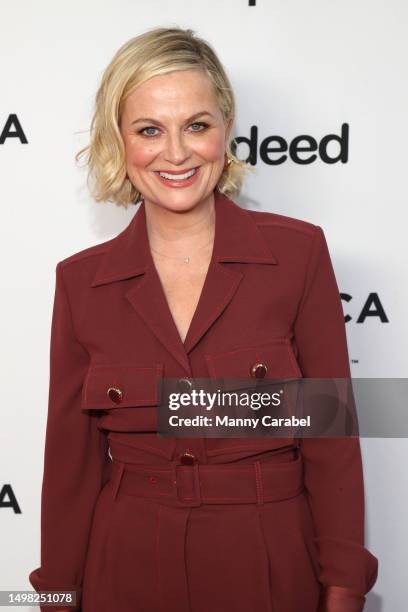 Amy Poehler attends the "First Time Female Director" premiere during the 2023 Tribeca Festival at SVA Theatre on June 12, 2023 in New York City.