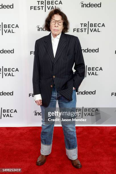 Fran Lebowitz attends the "Invisible Beauty" premiere during the 2023 Tribeca Festival at SVA Theatre on June 13, 2023 in New York City.