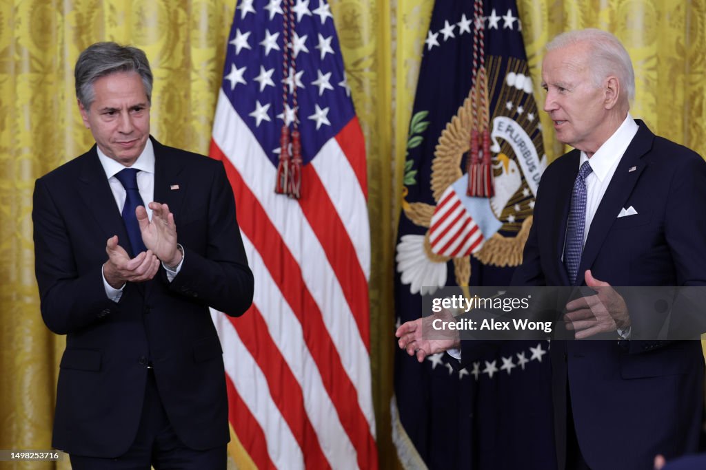 President Biden Delivers Remarks At The Chiefs Of Mission Reception