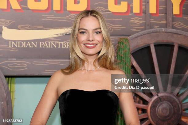 Margot Robbie attends the "Asteroid City" New York Premiere at Alice Tully Hall on June 13, 2023 in New York City.